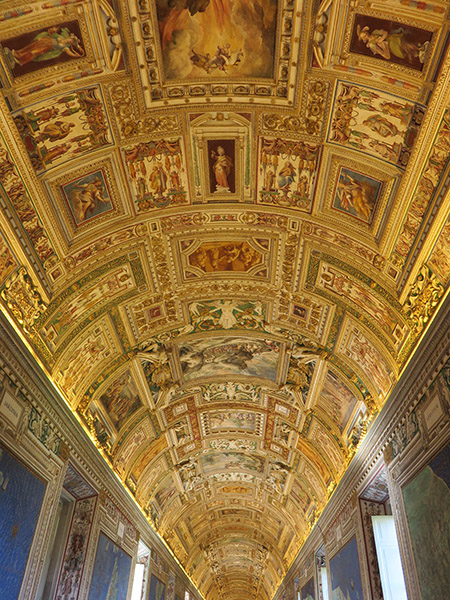 Salle des Cartes du musée du Vatican