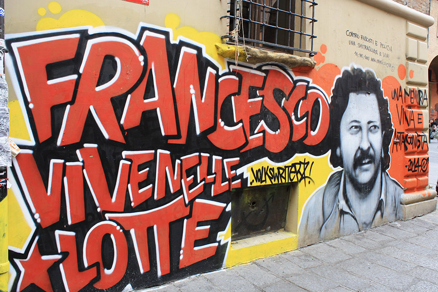 Street-art à Bologne