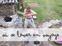 Où se laver en voyage