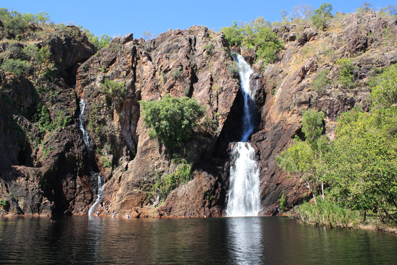 Australie, Litchfield Florence Falls baignade