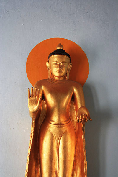 Bouddha, bagan, birmanie