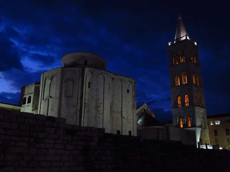 Zadar de nuit