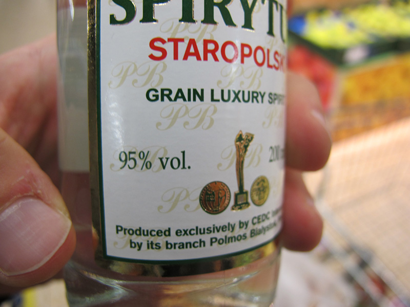 Spirytus, alcool fort polonais