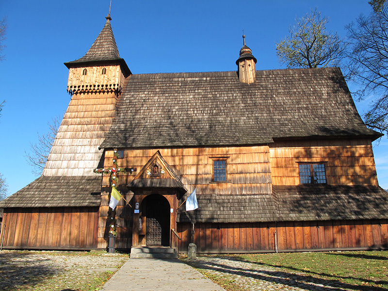 Eglise en bois dans les Tatras
