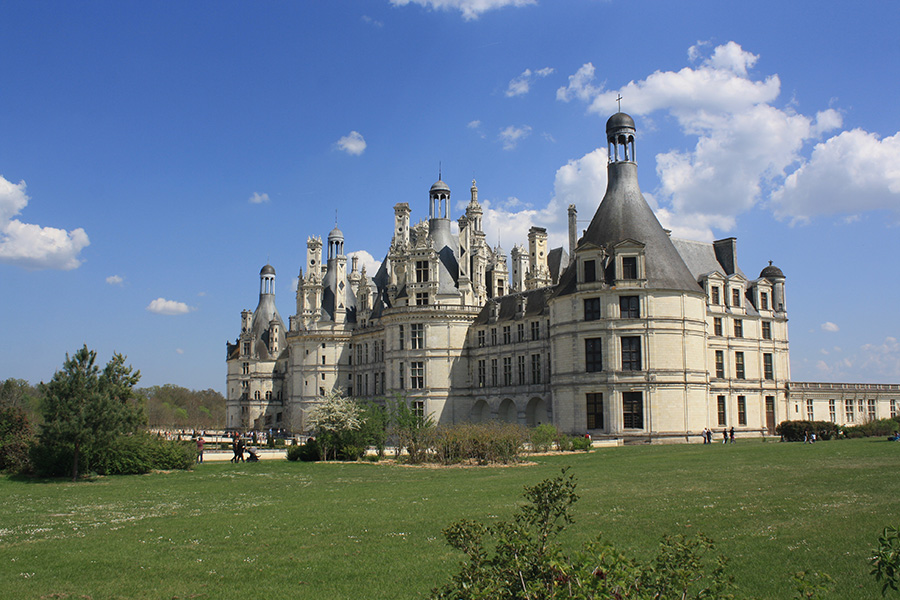 Chateau de Chambord sur la Loire
