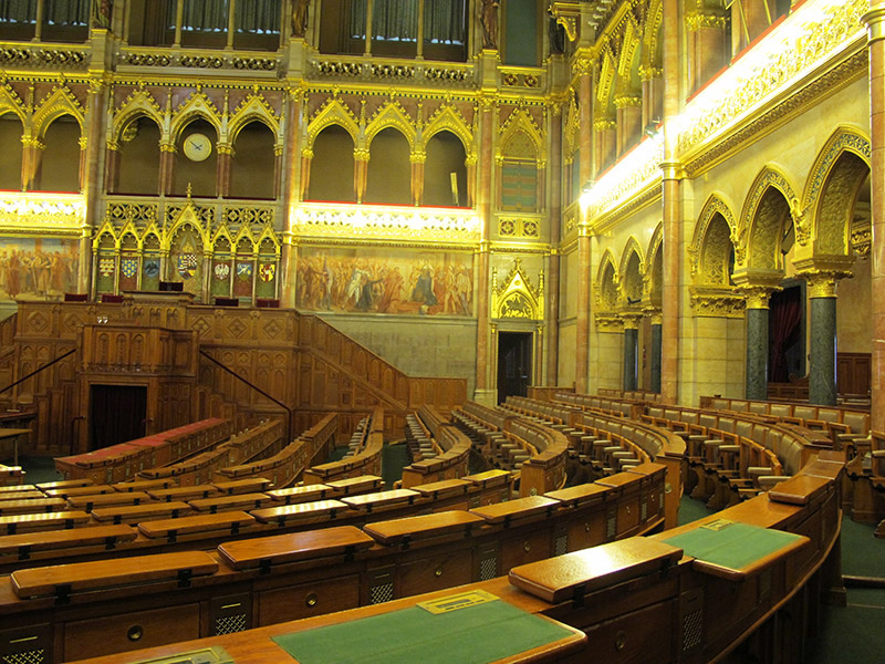 Le parlement vu de l'intérieur