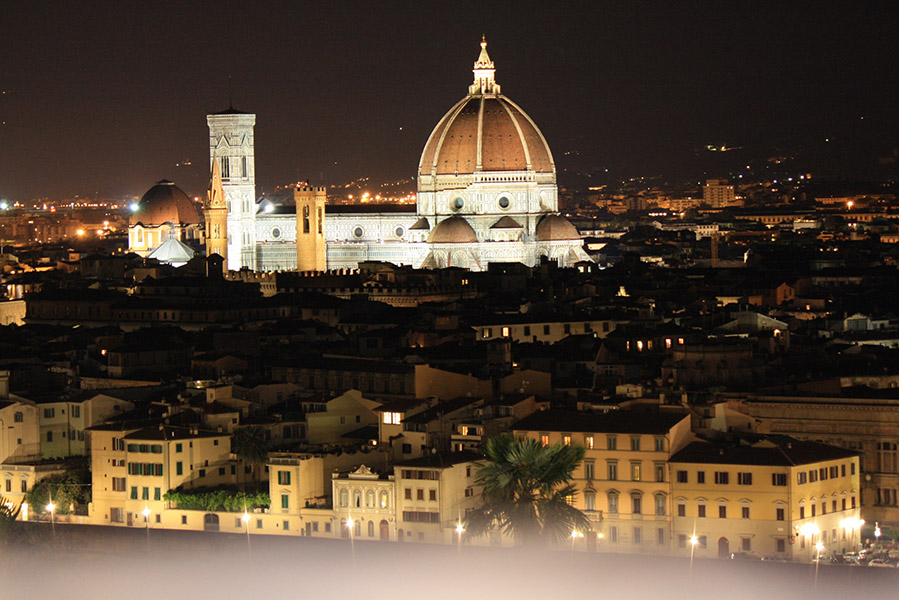 Florence Duomo de nuit