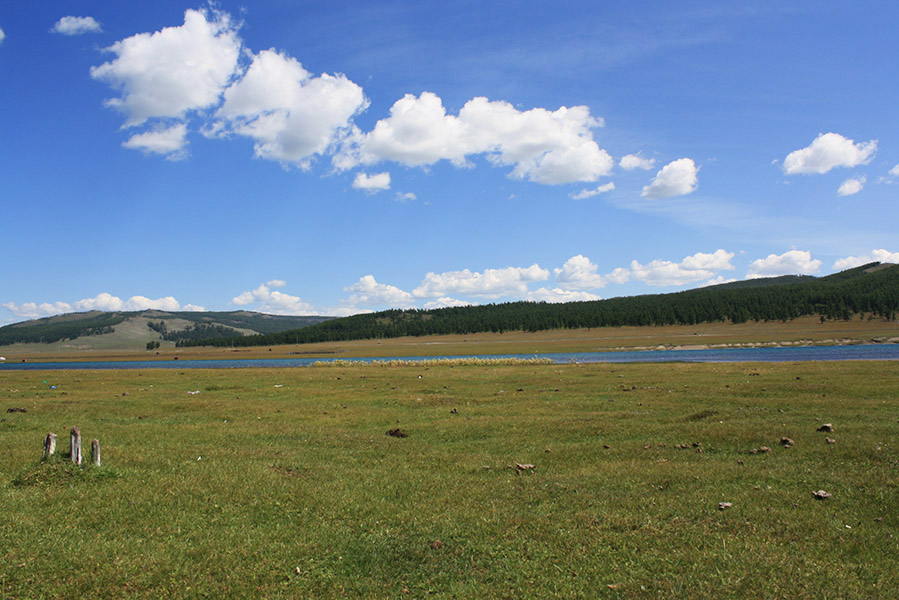 Mongolie déchets lac Khovsgol