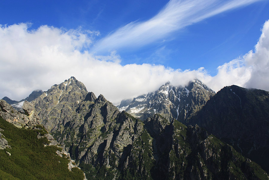 Ascension du mont Slavkovský (2 454 m) dans les Hautes Tatras