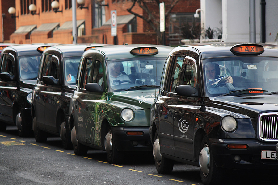Taxi cab de Londres
