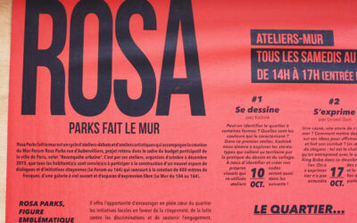 Rosa Parks fait le mur #RosaParksMur