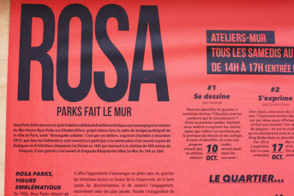 Rosa Parks fait le mur #RosaParksMur