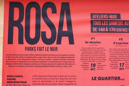 Lire la suite à propos de l’article Rosa Parks fait le mur #RosaParksMur
