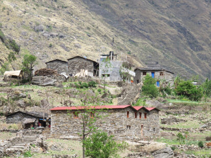 Trek Manaslu : d’Arughat Bazar à Lihi